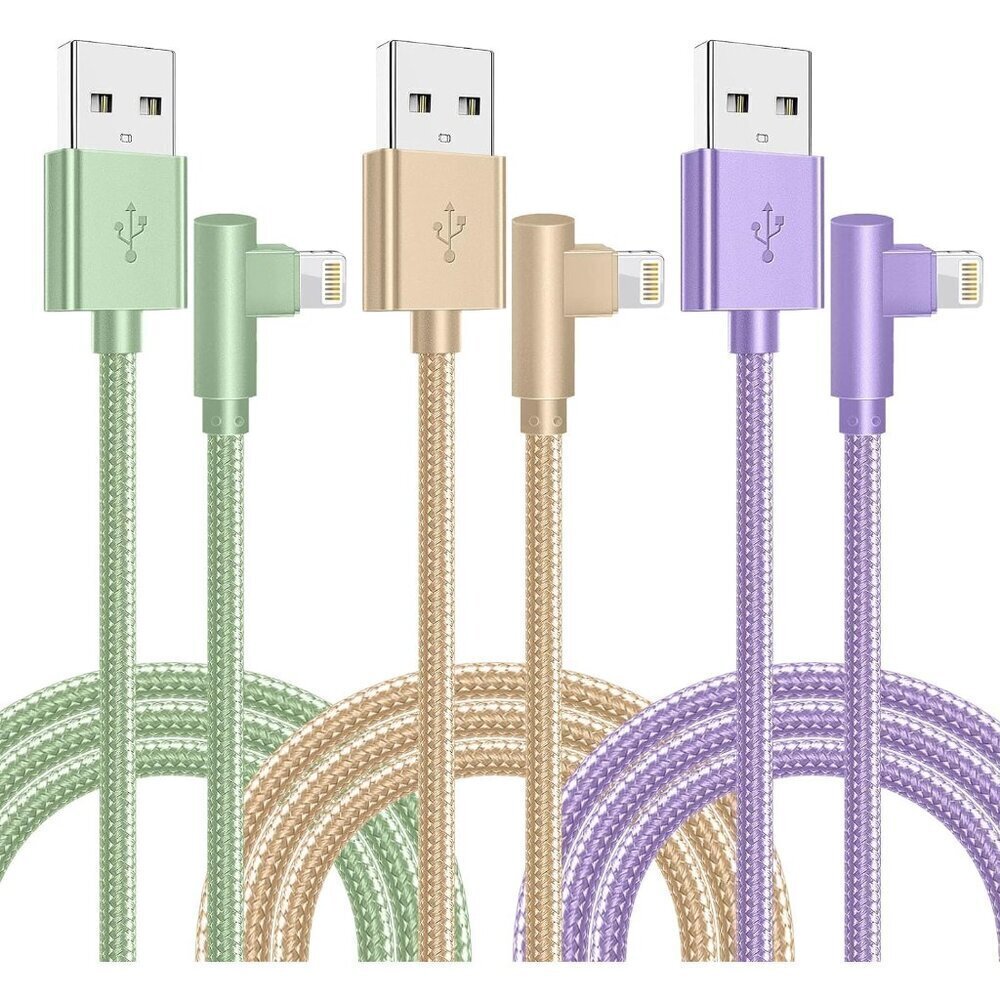 iPhone Charger,3 Pack 6FT Lightning Cable [Apple MFi Certified] iPhone Fast Char